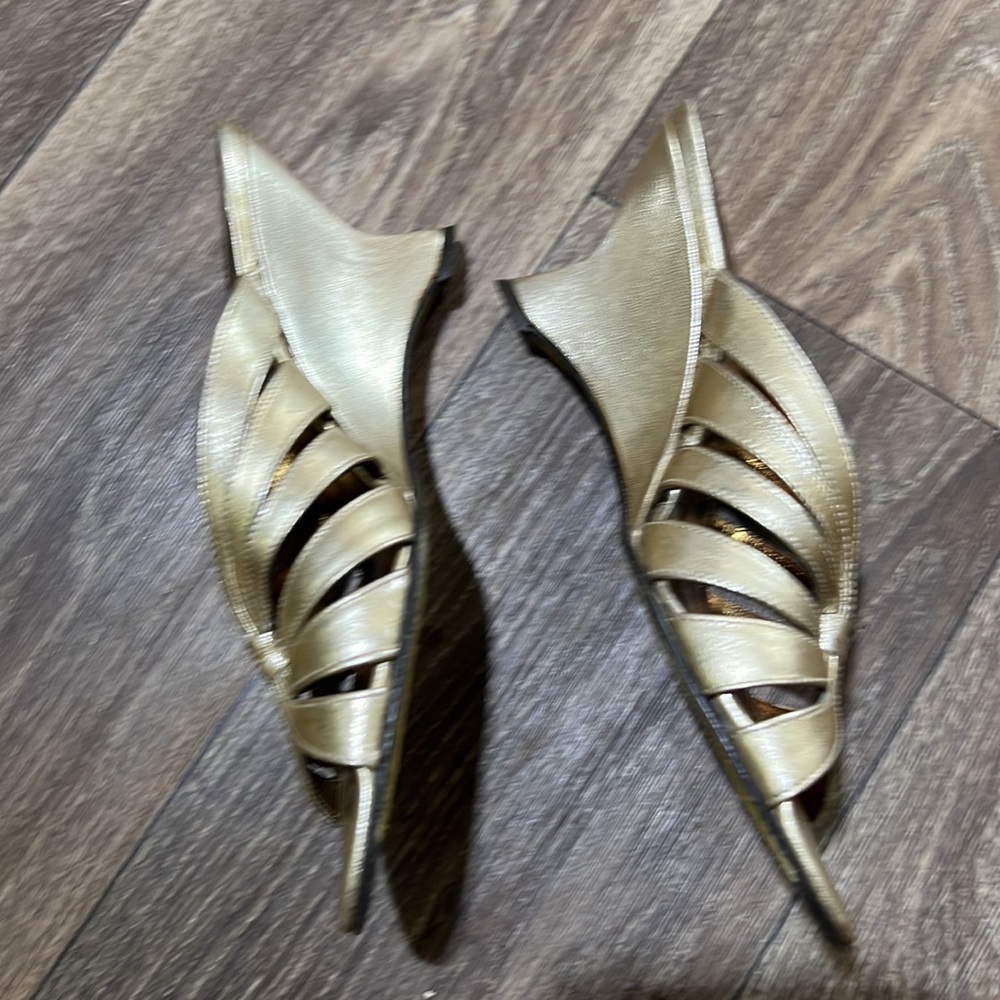 Gold Sandals - Picture 3 of 7
